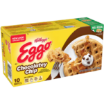 Kellogg's Eggo, Waffles, Chocolatey Chip, 12.3oz (10 Waffles)
