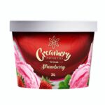 Creamery, Strawberry Ice Cream (2 Liter)