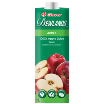 Dewlands 100% Apple Juice 1 Lt