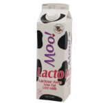 MOO!, Lactose Free Milk, Low Fat, 1lt