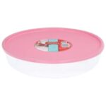 Marinex, Glass Bowl with Lid, Assorted Colours #6343