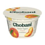 Chobani Peach Greek Yogurt 5.3oz
