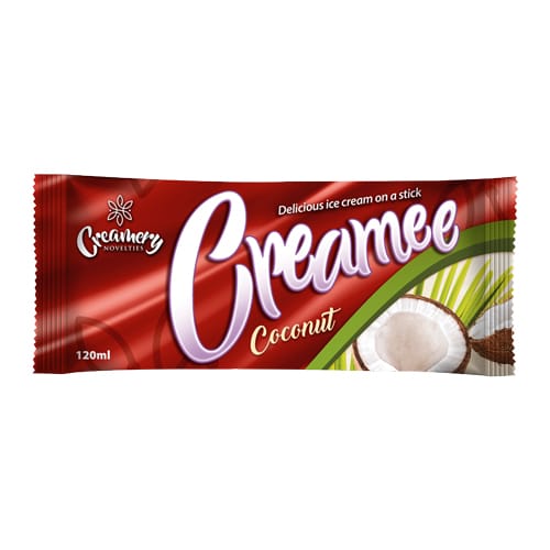creamee-coconut-bar Creamery Creamee Ice Cream Bar Coconut - Image 1