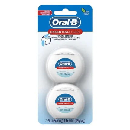 Essential Floss 2 Pack 50M