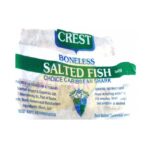 Crest Saltfish Boneless 340g