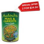 Matouk's Peas & Carrots 425g