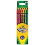 Crayola Coloured Pencils Twistable 12 Pack