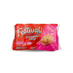 Festival, Cream Sandwich Cookies, Strawberry, 384g (12 Pack)