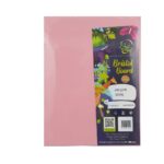 BriCha Bristol Board Sheets Pink 180gsm 100pk