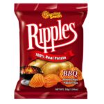 Sunshine Snacks Ripples Bbq Potato Chips 35G