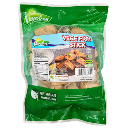 Vegefarm, Vege Fish Sticks, (454g)