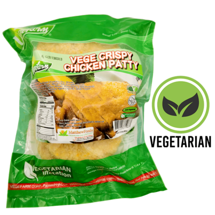 Vegefarm, Vege Crispy Chicken Patty, 500g