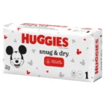 Huggies, Snug & Dry Diapers, Unisex, Size 1 (38 Diapers)