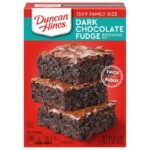 Duncan Hines, Brownie Mix, Dark Chocolate Fudge, 515g