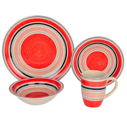 Royal Line, Dinnerware Set, #1420769 (16 Pieces)