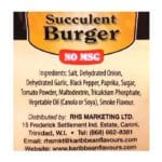 KF SUCCULENT BURGER NO MSG 40G - Image 2