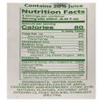 Fruta Cranberry Raspberry Juice Drink 1L - Image 2