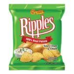 Sunshine Snacks Ripples Sour Cream and Onions 35g