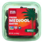Natural Delights, Fresh Medjool Dates, Whole 1Lb