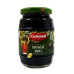 Carbonell Whole Black Olives 350g