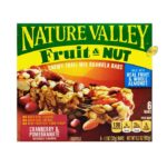 Nature Valley Fruit & Nut Granola Bars Cranberry & Pomegranate 6 Pack 6.7oz