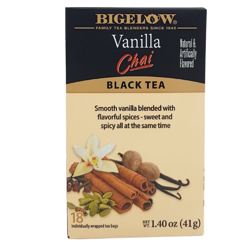 07231075162 Bigelow Vanilla Chai Black Tea (20 Tea Bag) - Image 1