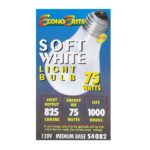 Econo Brite Soft White Bulb 75W