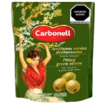 Carbonell Pitted Green Olives 70g