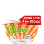 Yumm, Peach Yougurt (120g)