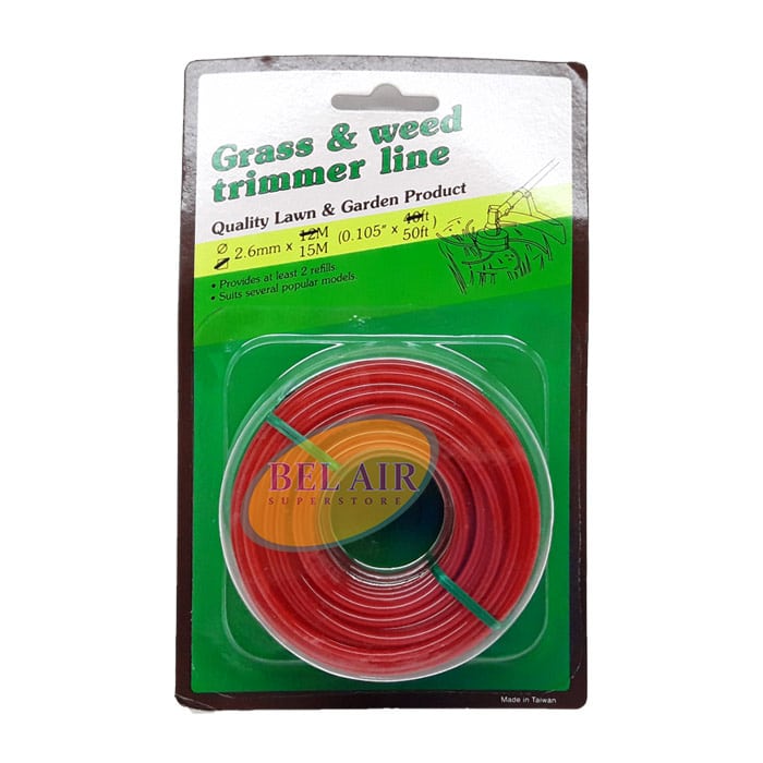 86800114_ Grass & Weed Trimmer Line 50ft 2.6mm - Image 1