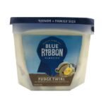 Blue Ribbon Fudge Twirl Ice Cream 1 Gallon