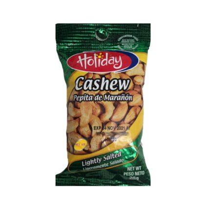 HOLIDAY CASHEW NUTS  28g