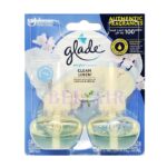 Glade Clean Linen PlugIns Scented Oil 2 Refills 39.6ml