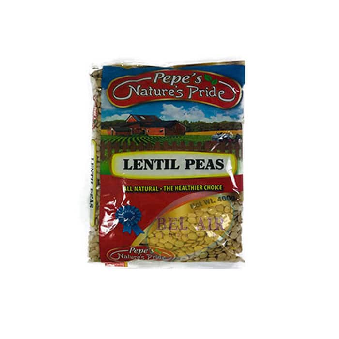 04722786167_.jpg NAT PRIDE LENTIL PEAS 400G - Image 1