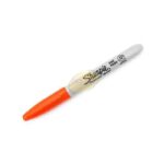 Sharpie Permanent Marker Fine Point Orange