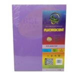 BriCha Fluorescent Sheets Hots Grape Text 90gsm 50pk