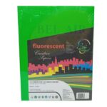 BriCha Creative Papers Fluorescent C2S Green Board 185gsm 25pk