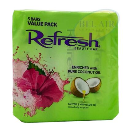 Beauty Bar With Pure Coconut Oil Green 3pk