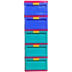Plastic 5 Drawer Cabinet 735-Kd5/Kd5a