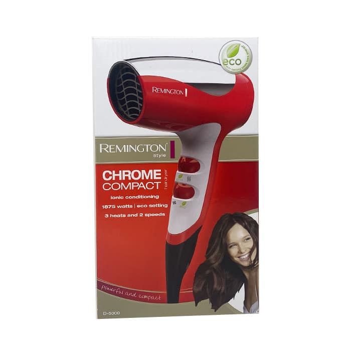 Remington Style Chrome Compact Hair Dryer - Bel Air Store Limited