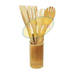 Bamboo Utensil Set 5pc
