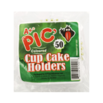 A+ COLOURED CUP CAKE HOLDERS 50's