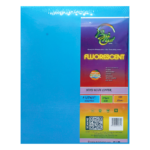 BriCha Fluorescent Hots Blue Cover (100 Sheets, 8.5" x 11")