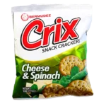 Crix Mini Cheese & Spinach Crackers 50g