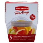 Rubbermaid Takealongs Mini Deep Square Bowls (5 Bowls)
