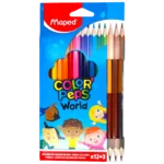 Maped Colour Peps World Coloured Pencils (12)