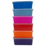 Plastic Container With Lid (1 Liter) - Image 2