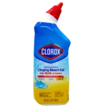 Clorox Toilet Bowl Cleaner Clinging Bleach Gel Crisp Lemon 24 oz