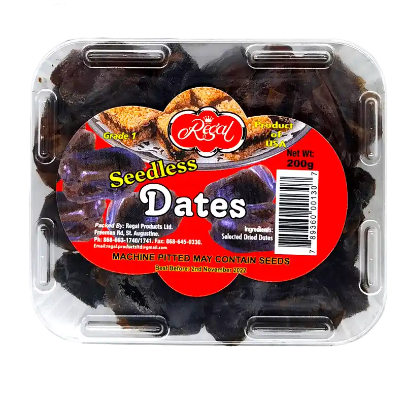 78936000130 Regal, Seedless Dates (200g) - Image 1