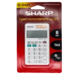 Sharp EL-244WB 8 Digit Pocket Calculator
